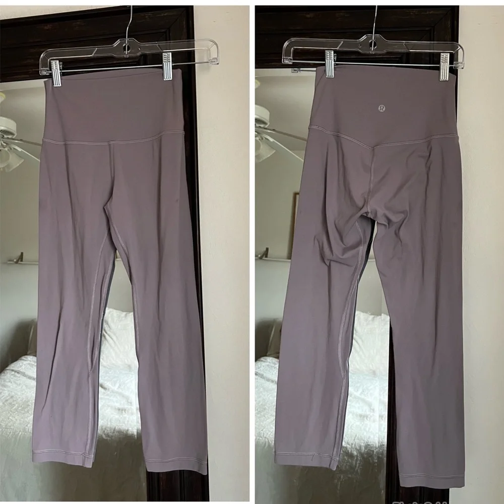 Lululemon Wunder Under Crop Leggings Size 4